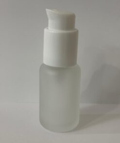 Frasco Vidrio Organic x 30 cc dispenser Crema