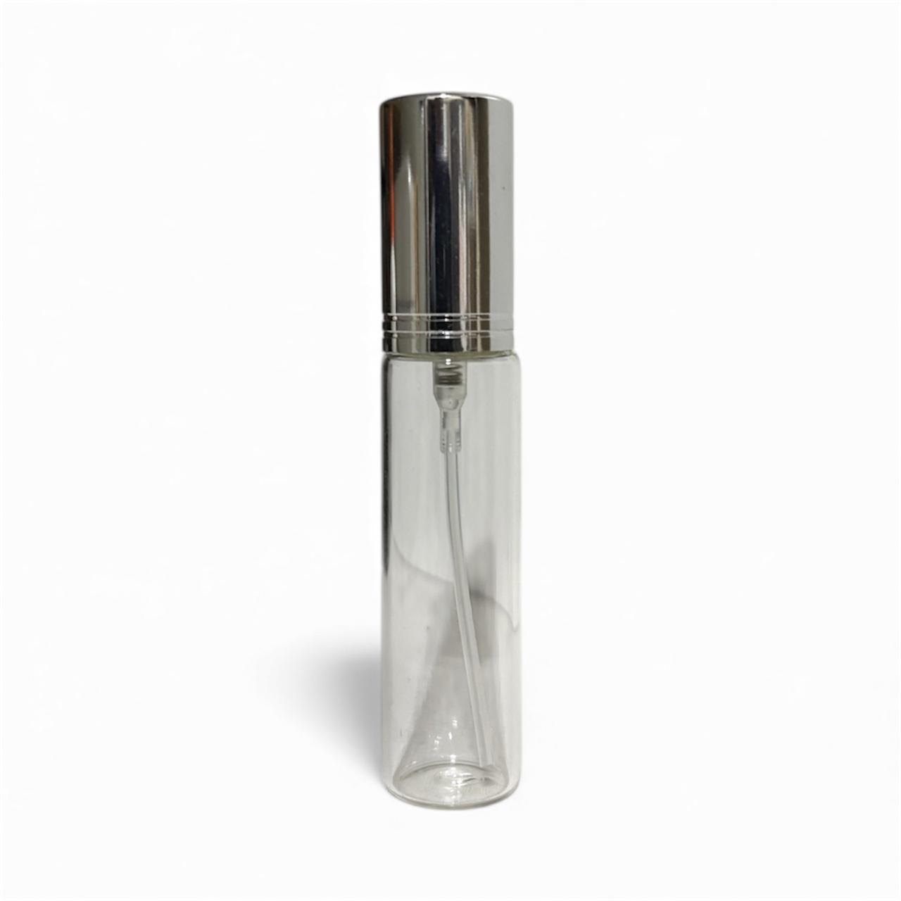 Perfumero Vidrio Premium Spray x 10 ml Plata Brillo - Imagen 2