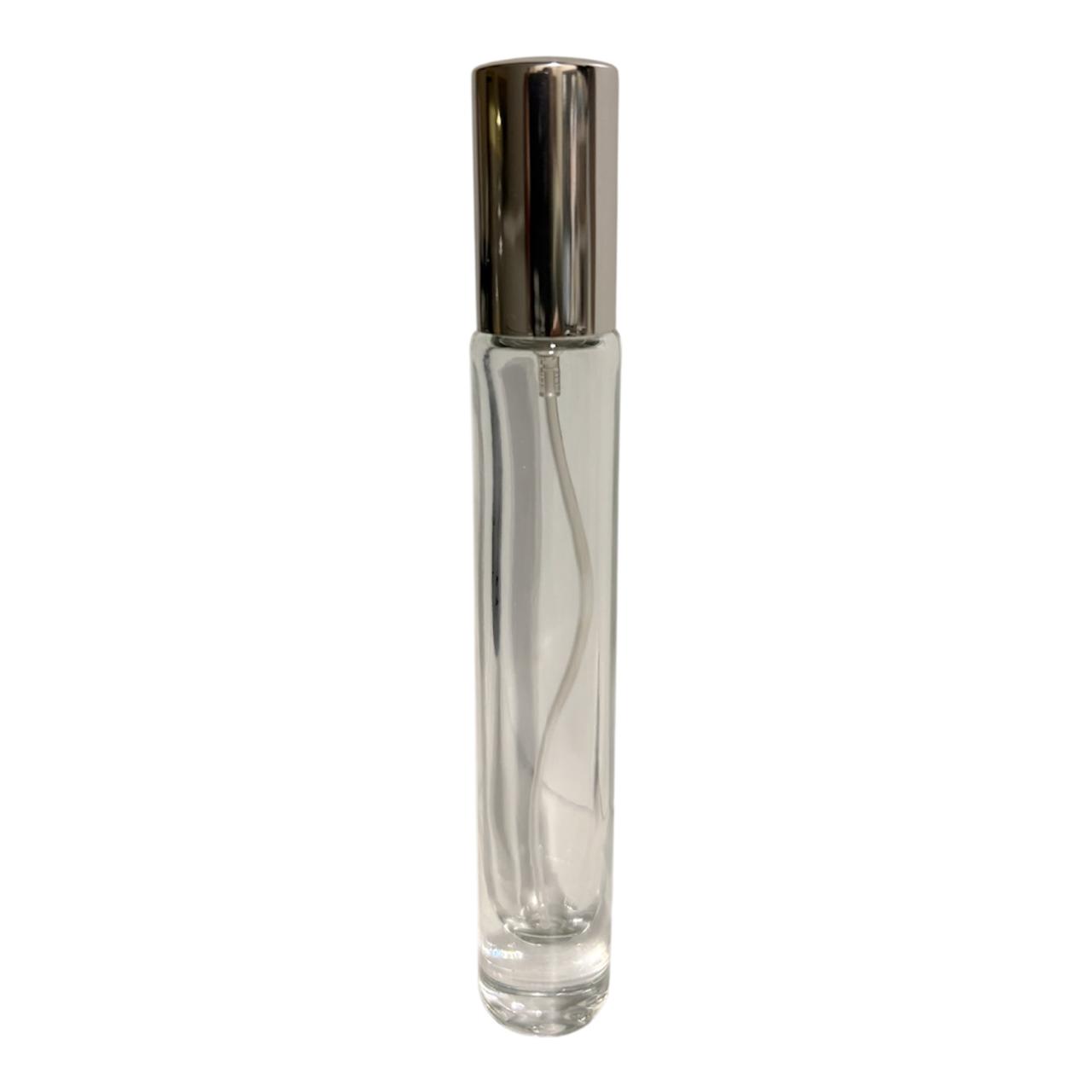 Perfumero Vidrio Premium Spray x 10 ml Plata Brillo - Imagen 2