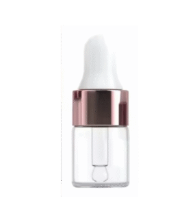 Gotero Premium Vidrio x 5 cc con Pipeta Plata