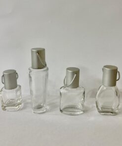 combo x 10 unidades Frasco miniatura Perfumero Vidrio 10 cc Tapa Alum