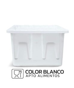 Alternative view of Caja Contenedora plástica 102 litros con Tapa