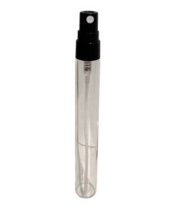 Alternative view of Sampler Vidrio 10cc Con Atomizador Recargable CAPUCHON NEGRO